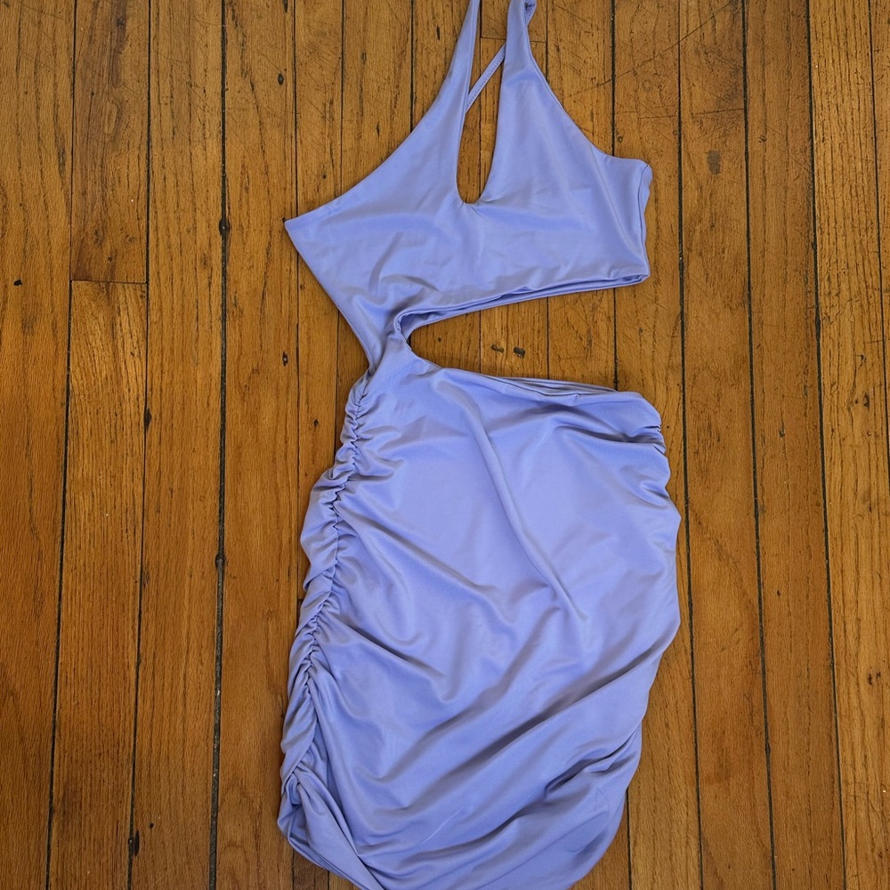 SHEIN Lavender Mini Dress